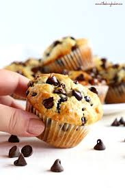 Best Ever Greek Yogurt Chocolate Chip Muffins The Busy Baker Recipe Healthy Chocolate Chip Muffins Chocolate Chip Muffins Greek Yogurt Muffins