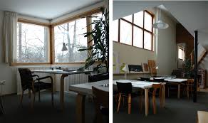 This was surprisingly advanced for the time. Alvar Aalto House Interior Interior Of Aalto Studio Farbkonzept Farben