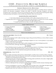 Executive Resume Examples Writing Tips Ceo Cio Cto