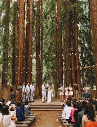 Sweet Ymca Camp Wedding Annie Matt Forest Wedding Venue Redwood Forest Wedding Camp Wedding