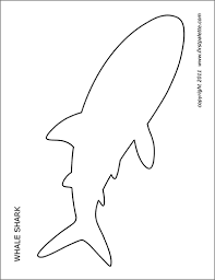 Ocean animals coloring pages whale shark. Shark Free Printable Templates Coloring Pages Firstpalette Com