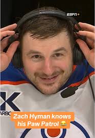 #oilers #nhl #hockey #pawpatrol #zachhyman #edmonton