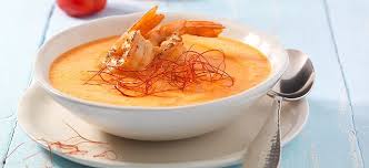 Lauch Pimento Cremesuppe Mit Garnelen Gefro Cremesuppe Mit Garnelen Cremesuppe Rezepte Mit Garnelen