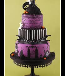 Nightmare before christmas topsy turvy wonky birthday cake. Creepy Nightmare Before Christmas Cakes Cakecentral Com