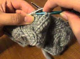 Ktbl = knit through the back loop; C6b C6f Cable 6 Back Cable 6 Front Knitting Cables Youtube