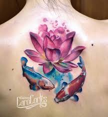 Ofertas de trabajo publicadas en toda españa. Carocortes Tattoo Flor De Loto Y Koi Caro Cortes Medellin