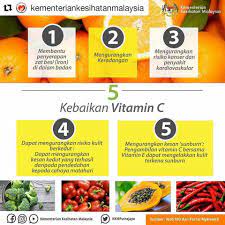Artikel pada kali ini, kami akan berkongsi info tentang 10 kebaikan produk vitamin c dari atomy yang boleh menaik taraf tahap kesihatan anda. Malaysiacc Kebaikan Vitamin C Jangan Lupa Dapatkan Facebook