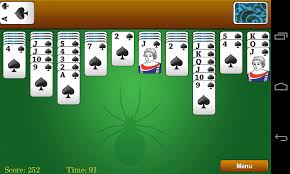 The remaining 50 cards are placed in a stock at the top of the screen. Pin On Play Spider Solitaire