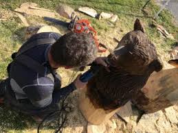 Rob Milner chainsaw carving