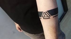 This is simple black band tattoo with double triangle and. Armband Tattoo Black Band Tattoo Forearm Band Tattoo Armband Tattoo Design Youtube