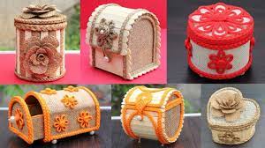 This handmade in hawaii jewelry gift is from cultured sea glass that is specially formed into its shape for jewelry making. 6 Beautiful Jewelry Box With Jute Popsicle Sticks And Cardboard Diy Jewelry Box Design Craft Idea Youtube
