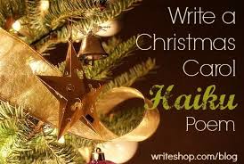 How To Write A Christmas Carol Haiku Writeshop Christmas Carol Homeschool Poetry Haiku Poems
