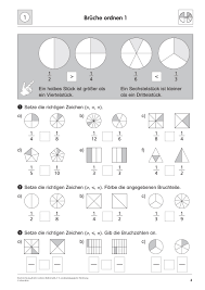 Beginne immer mit der größten zahl! Sopad Unterrichtsmaterial Mathematik Bruchrechnen Bruchrechnung Bruche Ordnen