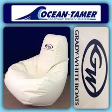 Ocean Tamer Teardrop Marine Bean Bag Customized With The Grady White Boats Logo Www Ocean Tamer Com Marine Grady White Boats Bean Bag