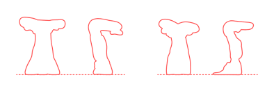 The headstand yoga pose (sirsasana) helps remove the blockage in the heart, and it reduces tension by allowing good blood flow. Tripod Headstand Lotus Legs Pose Sirsasana Li Padmasana Dimensions Drawings Dimensions Com