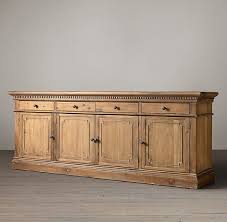 St James 84 Wood Media Console Restoration Hardware Sofa French Country Dining Room Decor Restoration Hardware Furniture