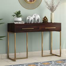 Browse our selection at value city here. Buy Jett Console Table Walnut Finish Online In India Wooden Street