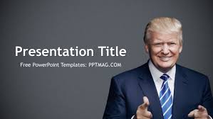 Free Donald Trump Powerpoint Template Pptmag