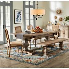 Home Decorators Collection Aldridge Extendable Dining Table Nb023ag The Home Depot In 2020 Dining Room Furniture Arrangement Dinning Room Decor Dining Room Cozy