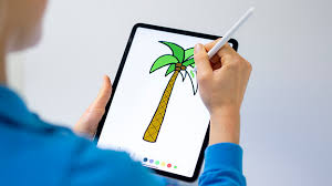 Apple Pencil Halk stylus writing on iPad for note taking and drawing