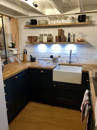 Small Kitchen Under Bed Deck Blue And Grey Wickes Milton Midnight Small Kitchen Kitchen Living Kitchen Design Small