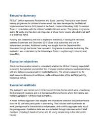 Evaluation Summary Report Template 2 Templates Example Templates Example Report Template Social Learning Theory Pamphlet Template