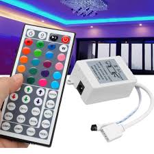 Dc12v 6a 72w 44 Key Ir Remote Controller For Rgb Led Strip Lights Sale Shopping Uk Mobile Banggood Mobile