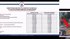 This is where you go to apply for visa, and for filipino workers to get their travel documents processed. Libreng Shuttle Ng Phil Embassy In Singapore Youtube