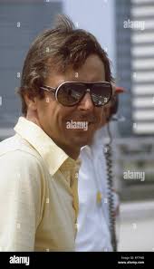 Rick Mears driver for Penske racing at the Meadowlands Indy Car race taking  in the practice session Stock Photo