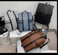 Factory Custom High-End Soft PU Leather Texture School Bag Waterproof  Wear-Resistant New Large Capacity Computer Men Backpack