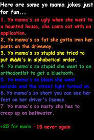 100 Yo Mama Jokes