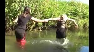 Vivienne getting hot wading in the deep mud. Waders Movie 150 Preview G I F Youtube