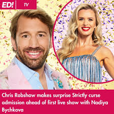 Chris said he's "hit the jackpot" being paired with Nadiya ⬇️