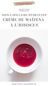 Creme De Maizena X Hibiscus Soin Cheveux Naturel Cheveux Soin Cheveux