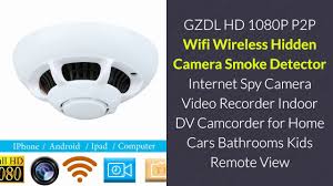 One of our most covert hidden cameras, the wifi smoke detector camera is a surveillance device designed to blend into any. Gzdl Hd 1080p P2p Wifi Wireless Hidden Camera Smoke Detector Internet Spy Camera Video Recorder Indo Youtube