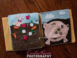 Spiderman piggy bank saver toy for coins for kids saving money or adult collectors. Animal Quiet Book With Matching Garden And Zippered Piggy Bank Emilyreneephoto Com Busy Book Books Piggy Bank