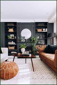 10 Tasteful Ways To Add Black Into Your Home Trust Me It S Worth It Open Living Room Design Black Living Room Dark Living Rooms