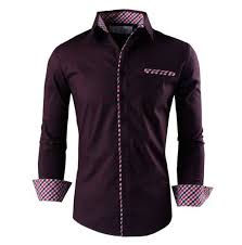 Tom S Ware Mens Premium Casual Inner Layered Dress Shirt Twnms310s Darkbrown L Us S M Tom S Ware Men Shirt Style Mens Casual Outfits Designer Clothes For Men