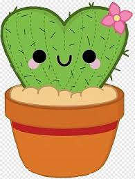 Cactus black cliparts and transparent. Kawaii Cute Cactus Clipart Png Png Download 1024x1351 8117205 Png Image Pngjoy