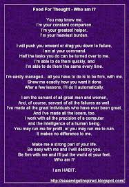 Make Good Habits And Good Choices Before The Consequences Arise From Making Bad Habits And Bad Choices Motivational Poems Inspirational Poems Experience Quotes