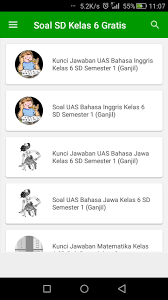 Maybe you would like to learn more about one of these? Soal Kelas 6 Sd Gratis Fur Android Apk Herunterladen