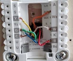 Success starts with knowing what type of thermostat wiring you have or need. Honeywell Lyric T5 Thermostat Install Blowing Hot Air Doityourself Com Community Forums
