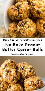 No Bake Peanut Butter Carrot Balls Recipe Healthy Snacks Recipes Butter Carrots Healthy Baking Desserts