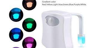 8 colors body sensing motion sensor automatic led night light toilet bowl bathroom lamp night light led night light bathroom night light