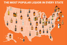 The Most Popular Liquor In Each State Most Popular Alcoholic Drinks Most Popular Alcoholic Drinks