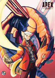 I don't play apex myself, but. Artstation Crypto And Dragon Rito Ikeda