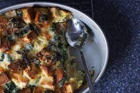 Spinach And Cheese Strata Brunch Dishes Cheese Strata Spinach And Cheese