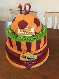 Torta Roma Calcio Torte Idee Torta Torte Di Compleanno