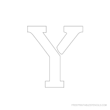 Perfect for craft and identification . Printable 2 Inch Letter Stencils A Z