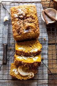 1/2 teaspoon freshly grated nutmeg. Cream Cheese Swirled Pumpkin Bread With Salted Maple Butter Half Baked Harvest